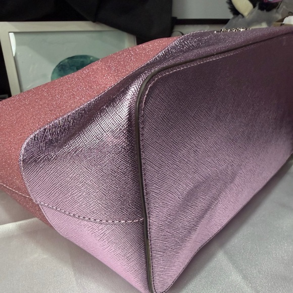 Kate Spade pink glitter tote bag - Picture 6 of 16
